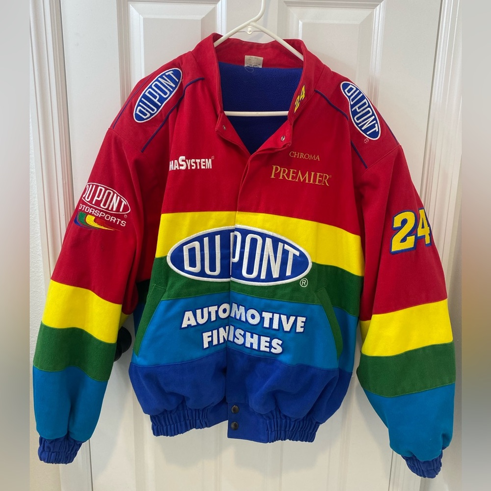 Vintage DuPont NASCAR racing jacket